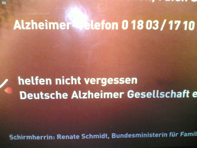 Alzheimer Telefon